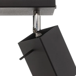 Euluna Spot sufitowy Square, czarny, 2-punktowy - Lampy sufitowe - miniaturka - grafika 4