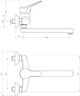 Deante Joko BOJ 080M - Baterie kuchenne - miniaturka - grafika 3