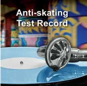 Akcesoria gramofonowe - Płyta testowa Anti-skating Test Record - miniaturka - grafika 1