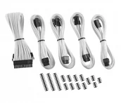 Kable komputerowe i do monitorów - CableMod ModMesh Cable Extension Kit 8+6 Białe - miniaturka - grafika 1