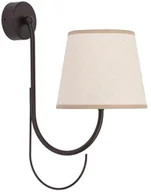 Lampy ścienne - Kaskada kinkiet 1 x 60 W E27 KA K BR - miniaturka - grafika 1