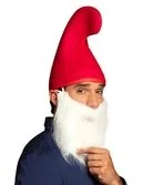 GoDan Czapka krasnala, czerwona, rozmiar uniwersalny - Gadżety dla niej i dla niego - miniaturka - grafika 3