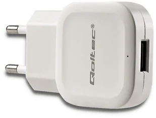 Qoltec Ładowarka sieciowa 12W | 5V | 2.4A | USB | Biała (50193) - Ładowarki do telefonów - miniaturka - grafika 3