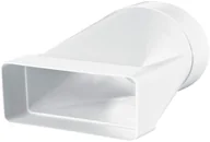Rury i kanały wentylacyjne - Vents Group Łącznik kanałów w jednej płaszczyźnie bocznej 204 mm x 60 mm x śr. 100 mm - miniaturka - grafika 1