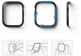 Ringke BEZEL STYLING Apple WATCH 7 (45MM) BLACK FD_20629-0 - Akcesoria do smartwatchy - miniaturka - grafika 11