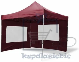 PROFI Garthen Pawilon ogrodowy rozkładany 3 x 3 m - winny, 4 ściany - Pawilony ogrodowe - miniaturka - grafika 6