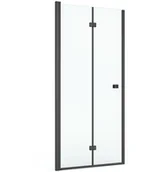 Ścianki i drzwi prysznicowe - Roca Drzwi prysznicowe składane Capital 80 X 195 - miniaturka - grafika 1