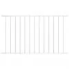 vidaxl Panel ogrodzeniowy, kryta proszkowo stal, 1,7x1,25 m, biały - Ogrodzenia - miniaturka - grafika 2