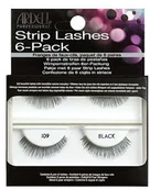 Sztuczne rzęsy i akcesoria - Ardell Strip Lashes 6-Pack Refill 6 par sztucznych rzęs 109 Black - miniaturka - grafika 1