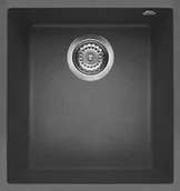 Zlewozmywaki - Elleci QUADRA 100 BSO cemento G48 GRANITEK (LGQ10048BSO) - miniaturka - grafika 1