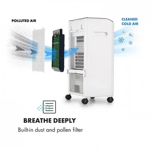 OneConcept OneConcept MCH-2 V2 schładzacz powietrza 3-w-1 klimatyzator przenośny 65 W ACO-MCH2 V2 - Klimatory - miniaturka - grafika 4