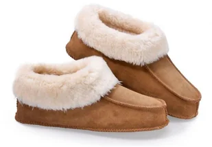 Maximex Domowe kapcie ciepłe skórzane antypoślizgowe z wyściółką S 36-38 9936982500-S - Kapcie damskie Maximex Domowe kapcie ciepłe skórzane antypoślizgowe z wyściółką S 36-38 9936982500-S - Kapcie damskie - miniaturka - grafika 1