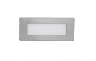 Su-Ma Oprawa zewnętrzna IP 65 SUMA MUR LED INOX E 04 LED wpuszczana w elewację barwa ciepła E 04 - Lampy ogrodowe - miniaturka - grafika 2