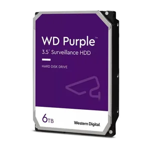 WESTERN DIGITAL Dysk do monitoringu WD63PURZ 24/7 3,5" 6TB HDD-WD63PURZ - Akcesoria do monitoringu - miniaturka - grafika 2