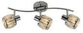 Lampy sufitowe - Reality Crownie listwa 3 pł. chrom kryształ 830903-06 - miniaturka - grafika 1