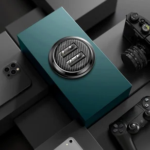 Baseus Grain Pro ładowarka samochodowa 2x USB 4,8 A czarny (CCALLP-01) - Ładowarki samochodowe - miniaturka - grafika 31