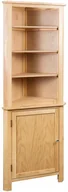 Szafki do salonu - vidaXL Szafka narożna z drewna dębowego, 59 x 36 x 180 cm - miniaturka - grafika 1