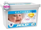 Środki do prania - Jelp Kapsułki do prania odzież biała i kolorowa hipoalergiczne 11 sztuk + Płyn do prania tkanin 500ml - miniaturka - grafika 1