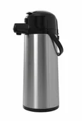 Wyposażenie lokali gastronomicznych - Saro Termos z pompką ze stali nierdzewnej | 2,2 L 317-2076 - miniaturka - grafika 1