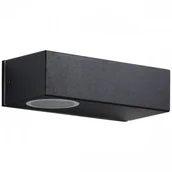 Lampy ogrodowe - Brilliant ABBOT Antracyt LED 2x5W 3000K IP44 Kinkiet zewnętrzny G96367/63 - miniaturka - grafika 1