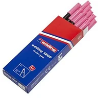 Kredki, ołówki, pastele i pisaki - Edding e-1200, 10 flamastrów, okrągła końcówka, 0,5 do 1 MM 1200-009 - miniaturka - grafika 1