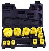 Otwornice - Zestaw Otwornic Pił Koronki Bimetal + Wiertła 17CZ - miniaturka - grafika 1