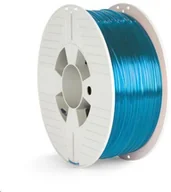 Filamenty i akcesoria do drukarek 3D - Verbatim VERBATIM 3D Printer Filament PET-G 1.75mm, 327m, 1kg blue transparent - miniaturka - grafika 1