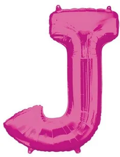 AMSCAN Balon foliowy różowa litera J - 58 x 83 cm - 1 szt. 3542001 - Balony i akcesoria AMSCAN Balon foliowy różowa litera J - 58 x 83 cm - 1 szt. 3542001 - Balony i akcesoria - miniaturka - grafika 1