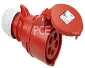 Osprzęt siłowy - PCE Polska Gniazdo 16A/5 przenośne 215-6 G16/5P - miniaturka - grafika 1