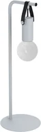 Lampy stojące - Eglo Apricale 98284 lampka stołowa biurkowa 1x60W E27 szara/czarna - miniaturka - grafika 1