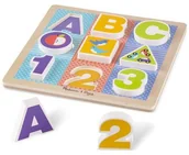 Układanki dla dzieci - Melissa & Doug Układanka ABC - pierwsze puzzle 11899 - miniaturka - grafika 1