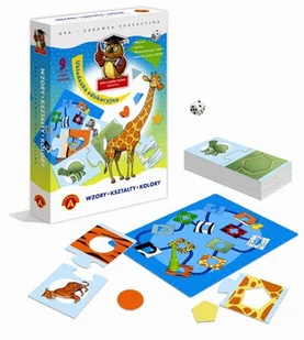 Alexander Wzory Kształty Kolory - 74929302823GR - Gry planszowe - miniaturka - grafika 3