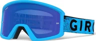 Gogle narciarskie - Giro Gogle BLOK MTB blue hypnotic Szyba Niebieska Lustrzana COBALT BLUE S3 0,8-18% + Szyba Przeźroczysta S0 99% 309020-uniw - miniaturka - grafika 1