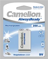 Ładowarki i akumulatory - Camelion Akumulator Ni-MH 9V Block 200 mAh 1-pack 17420122 - miniaturka - grafika 1