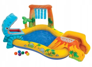 Intex Dinozaury ze zjeźdźalnią 57444 - Pływanie - miniaturka - grafika 5