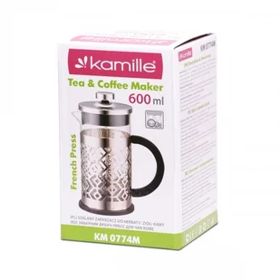 KAMILLE Zaparzacz do kawy/herbaty KAMILLE 600ml - Zaparzacze i kawiarki - miniaturka - grafika 3