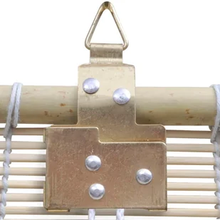 vidaXL Naturalne rolety bambusowe, 2 szt., 120 x 160 cm - Rolety - miniaturka - grafika 5