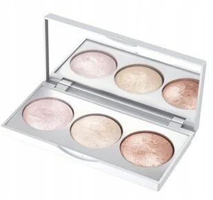 Golden Rose GOLDEN ROSE PALETA STROBING HIGHLIGHTER - Rozświetlacze do twarzy i ciała - miniaturka - grafika 3