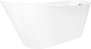 Corsan Wanna wolnostojąca Estella 170 cm z wykończeniem białym S-302XLWH - Wanny - miniaturka - grafika 3