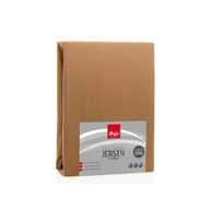 Prześcieradła - Fl1 PRZEŚCIERADŁO JERSEY Z GUMKĄ 180X200CM BEŻ 80A-PRZ-J180BE - miniaturka - grafika 1