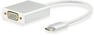 Adaptery i przejściówki - Equip USB typu C wtyczka do gniazda HD15 VGA Adapter 0.15 m 133451 - miniaturka - grafika 1