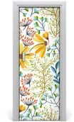 Naklejki na drzwi i meble - Tulup.pl Okleina samoprzylepna na drzwi Polne kwiaty 75x205cm - miniaturka - grafika 1