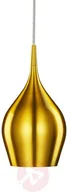 Lampy sufitowe - Searchlight Lampa wisząca Vibrant 12cm, złota - miniaturka - grafika 1