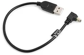 Kable USB - System-S System-S Kabel Mini USB 90° stopni zagięty w górę kąt 27 cm 53525956 - miniaturka - grafika 1