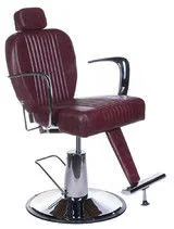 Barbiero Fotel barberski OLAF BH-3273 Wiśniowy BH-3273/180 - Fotele fryzjerskie Barbiero Fotel barberski OLAF BH-3273 Wiśniowy BH-3273/180 - Fotele fryzjerskie - miniaturka - grafika 1