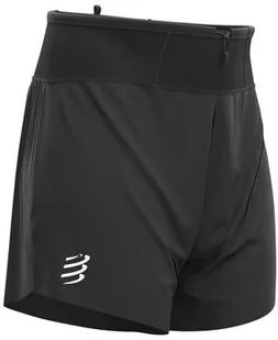Compressport spodenki biegowe TRAIL RACING SHORT czarne - Spodnie sportowe męskie - miniaturka - grafika 2