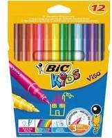 BIC PISAKI VISA 12 KOLORÓW - Flamastry - miniaturka - grafika 2