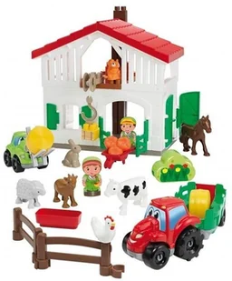 Ecoiffier Zestaw Farma ze zwierzątkami 7600003021 - Klocki - miniaturka - grafika 5