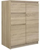 Skandynawska Komoda Dąb Sonoma L1-H11