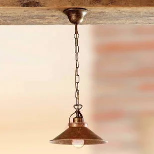 Rustykalna lampa wisząca BRUNO 25 cm - Lampy sufitowe - miniaturka - grafika 2
